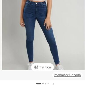 *3 for *$45 item Garage Dark Blue Skinny Jeans